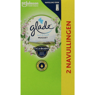 Glade Touch & fresh duo muguet navullingen 20 Milliliter