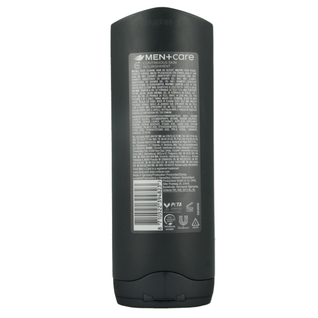 Shower men + care sport active & fresh 250 Millilitres