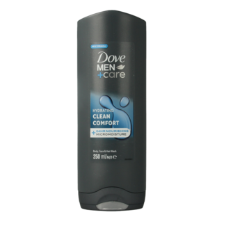 Dove Shower men + care clean comfort 250 Millilitres