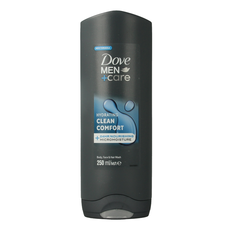 Dove Gel de ducha para hombre + care clean comfort 250 mililitros