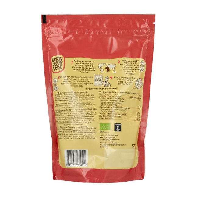 Cacao en polvo bio 250 gramos