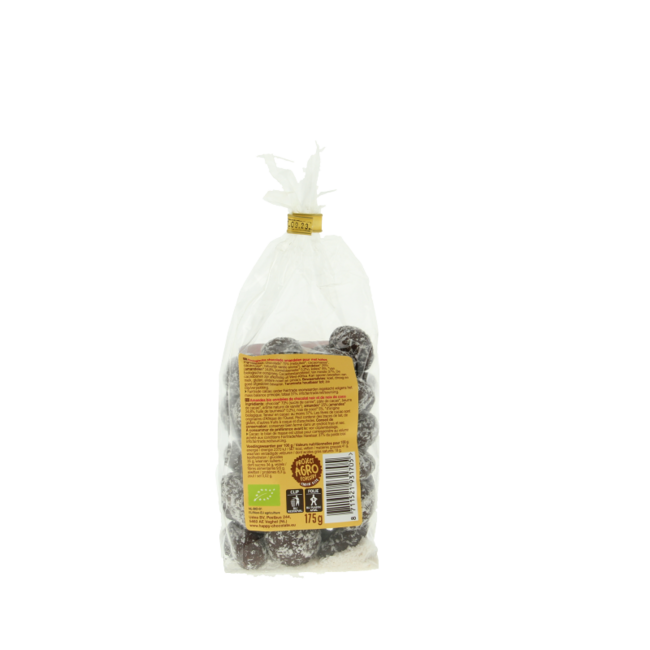 Almendras con chocolate negro y coco bio 175 g