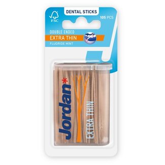 Jordan Palillos de dientes extra finos 105 unidades
