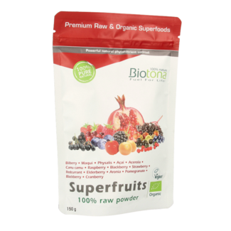 Biotona Superfruits raw powder bio 150 Gramos