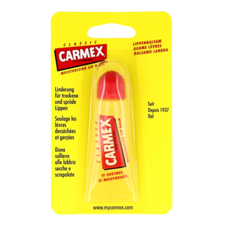 Carmex Bálsamo labial clásico en tubo 10 gramos
