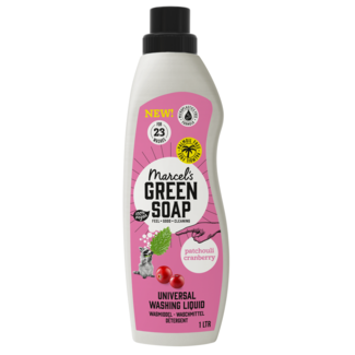 Marcel's Green Soap Uniwersalny płyn do prania paczula i żurawina 1 Litr