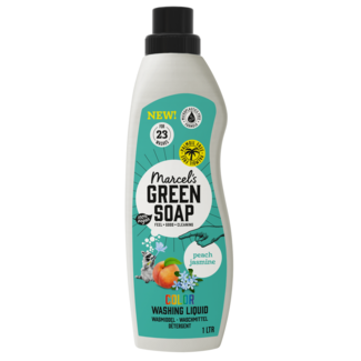 Marcel's Green Soap Lessive couleur pêche & jasmin 1 Litre
