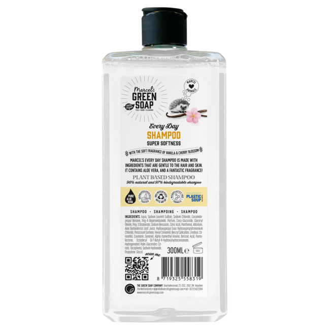 Gel douche vanille & fleur de cerisier 300 ml