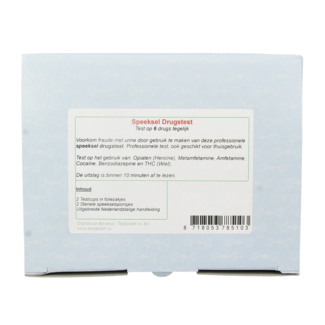 Testjezelf.nu Saliva Drug Test 2 Pieces
