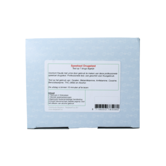 Testjezelf.nu Test Antidroga Salivare 7 Sostanze 2 Pezzi