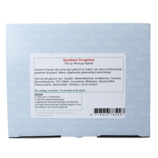 Testjezelf.nu Test salivaire multidrogue 14 (2 unités)