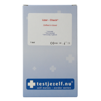 Testjezelf.nu Iron check self-test, 1 piece