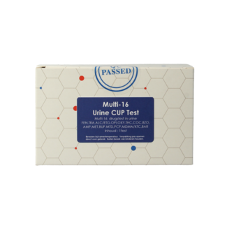 Testjezelf.nu Multi 16 Drogentestbecher Urin 1 Stück