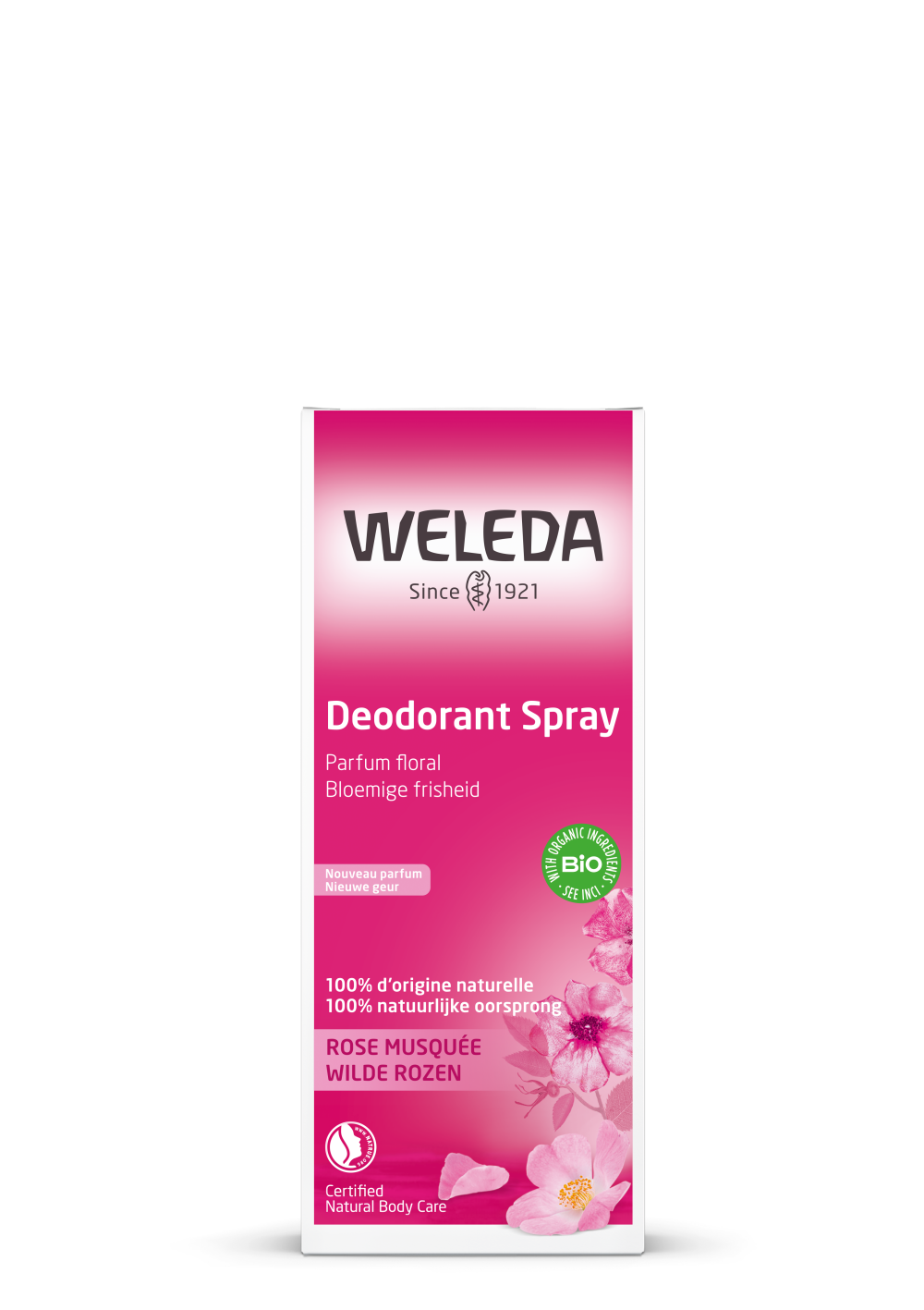 Weleda Desodorante de rosa silvestre 100 mililitros