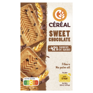 Biscuits au chocolat doux 46 g