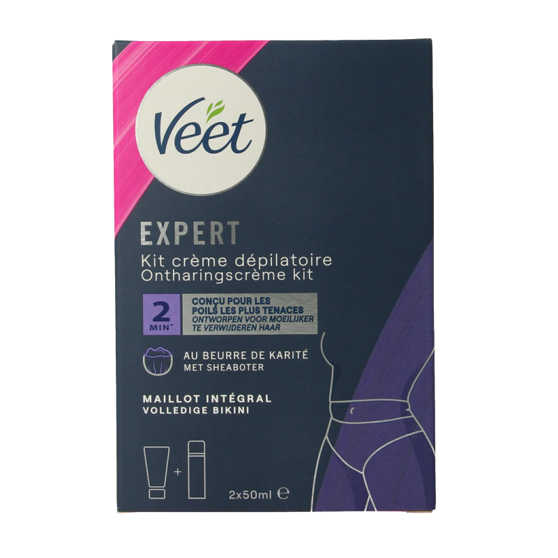 Veet Crema depilatoria Expert bikini 100 mililitros