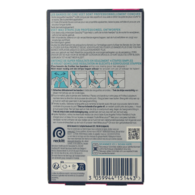 Expert Cold Wax Strips Bikini 16 Pieces