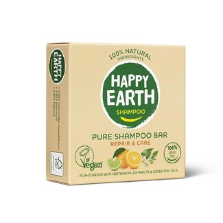 Happy Earth Shampoobar Repair & Care 70 Gramm