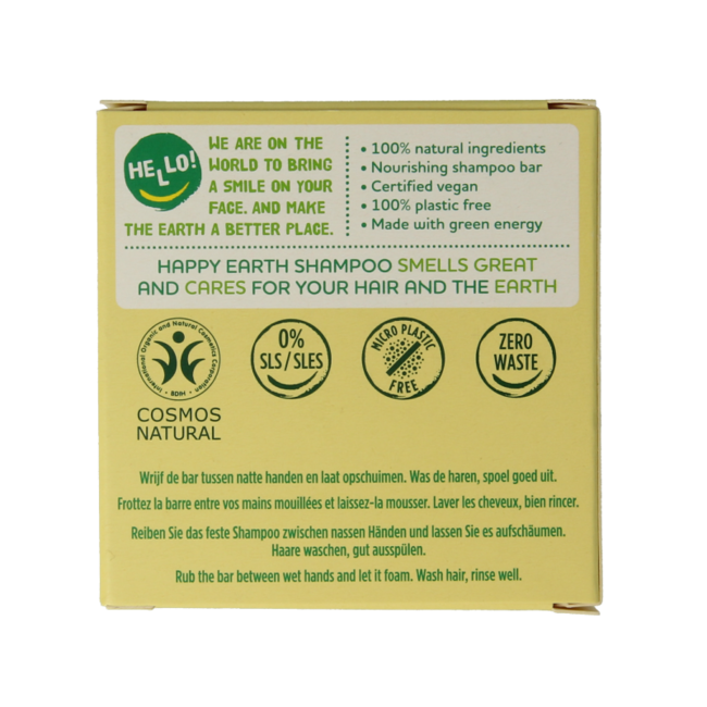 Shampoo bar volume & shine 70 Gram