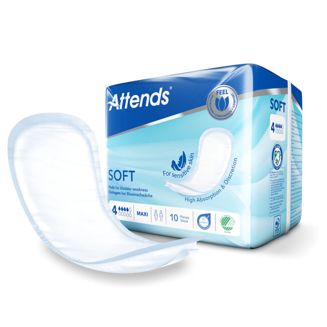 Soft Maxi 4 Pads 10 Pieces