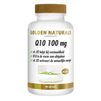 Golden Naturals Q10 100 mg 180 vegetarische Kapseln