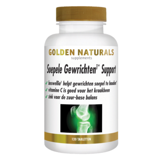 Golden Naturals Supporto per Articolazioni Flessibili 120 Compresse