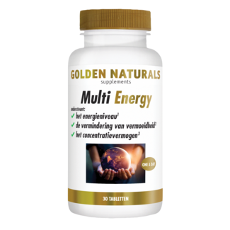 Golden Naturals Multi energy 30 comprimés