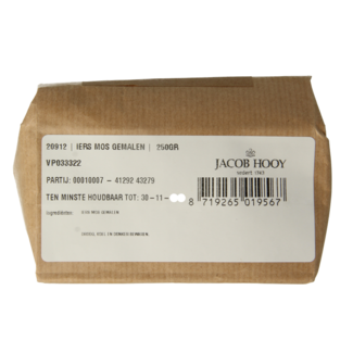 Jacob Hooy Mousse d'Irlande moulue 250 g