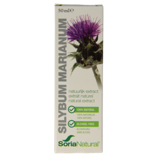 Soria Natural Ekstrakt z ostropestu plamistego (Silybum marianum) 50 mililitrów