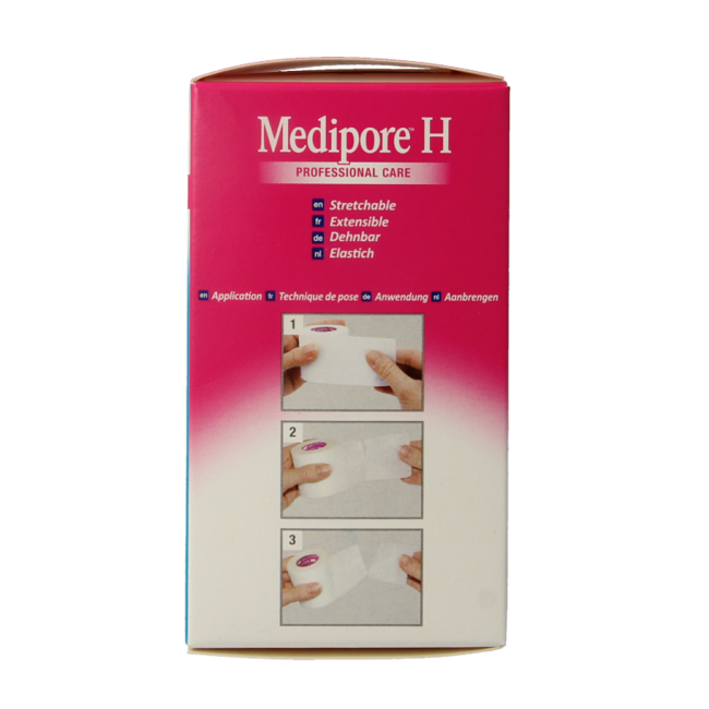 Medipore hechtpleister 10cm x 5m 1 Stuks