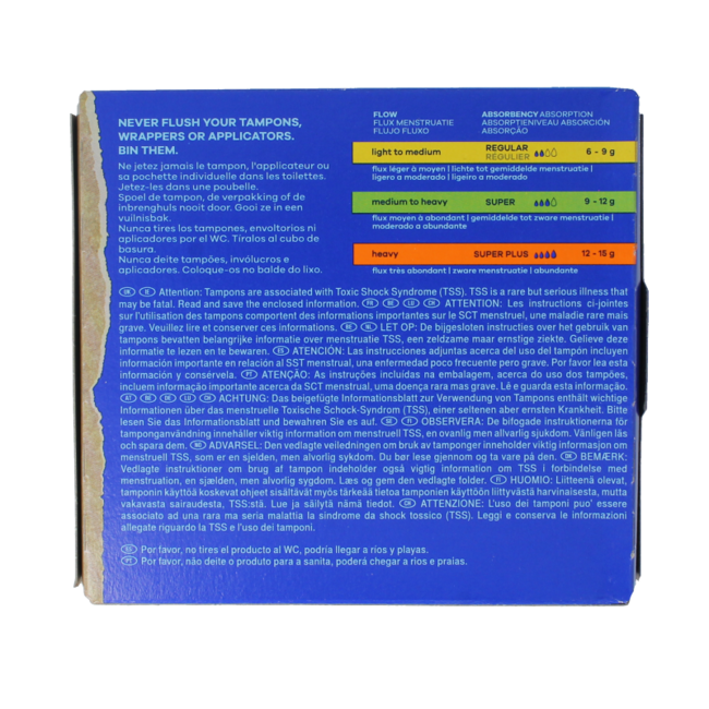 Tampones super plus 20 unidades