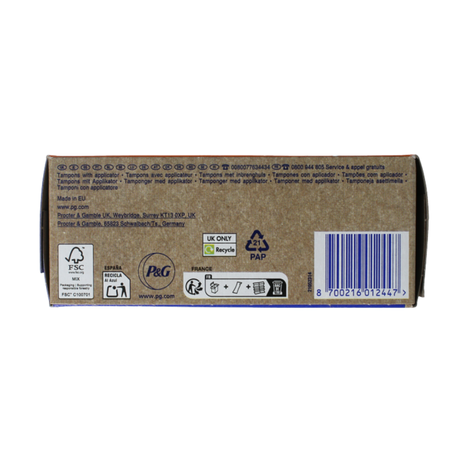 Tamponi Super Plus 20 Pezzi