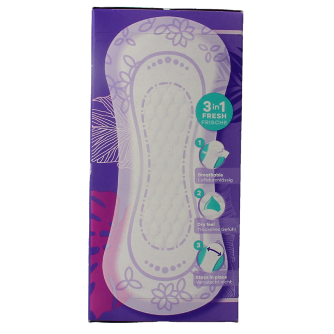 Daily fresh panty liners normal & scent 30 Pieces