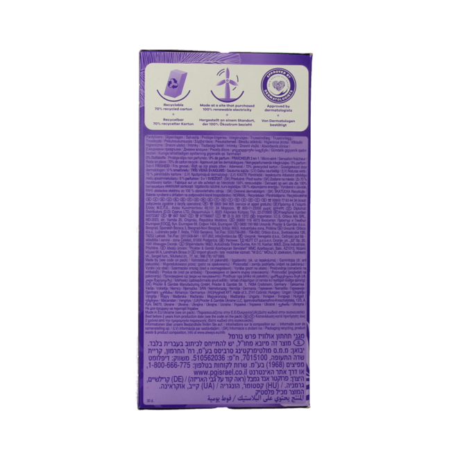 Salvaslip Daily Fresh Normali 30 Pezzi