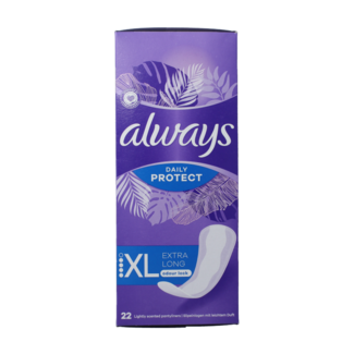 Always Salvaslips daily protect extra long 22 unidades