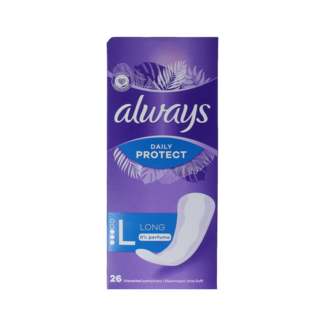 Always Wkładki higieniczne Daily Protect Long, 26 sztuk