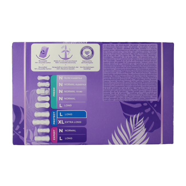 Salvaslip Always Daily Protect Long 50 Pezzi