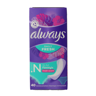 Always Salvaslips Daily Protect Fresh & Scent 40 unidades