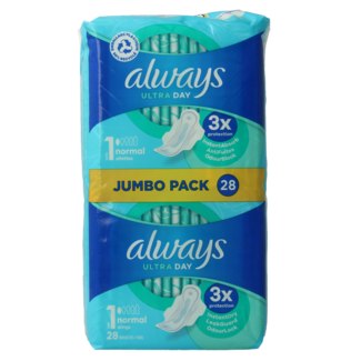 Always Always Ultra Normal Plus Damenbinden 28 Stück