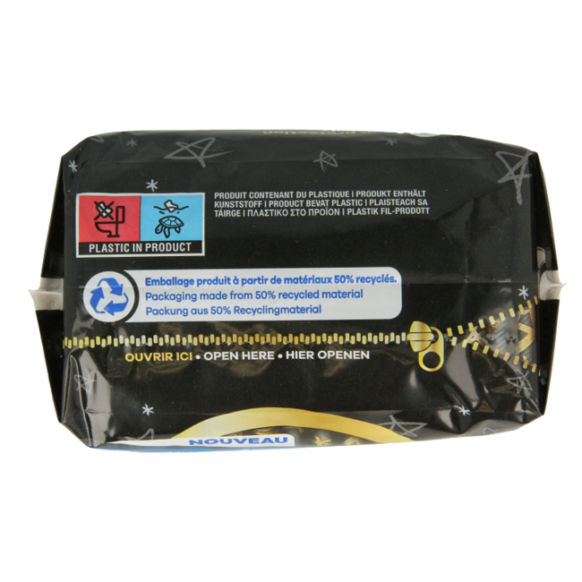 Serviettes hygiéniques Ultra Secure Night 9 pièces