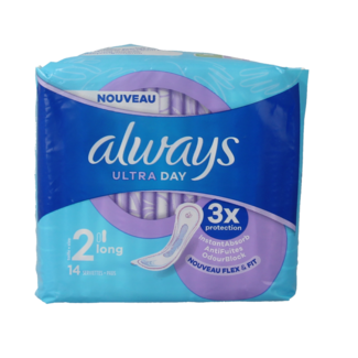Always Sanitary pads ultra day long 14 Pieces