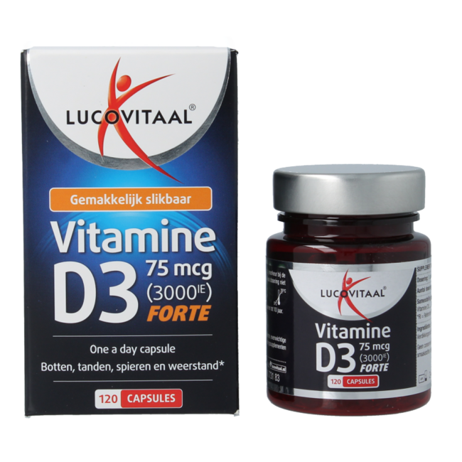 Vitamina D3 75mcg 120 Capsule