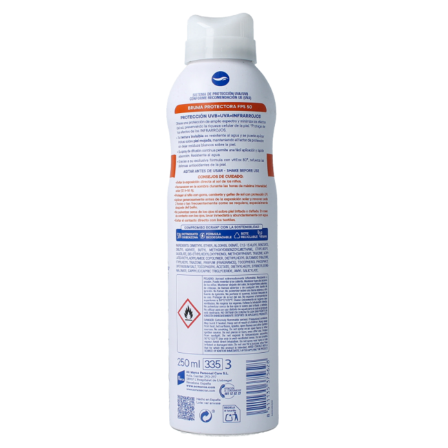 Sun care kids wet skin spray SPF50 250 Millilitres