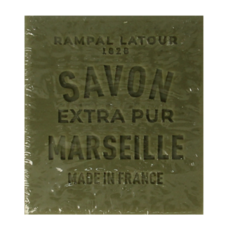 Rampal Latour Cubo di Sapone di Marsiglia Verde 150 Grammi