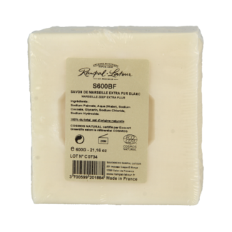 Rampal Latour Jabón de Marsella en cubo blanco 600 g