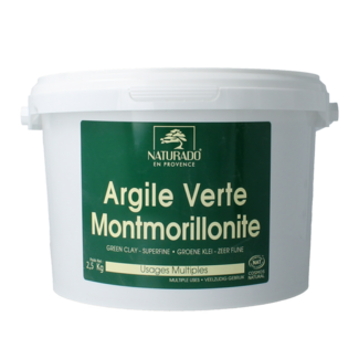 Naturado Argile verte montmorillonite seau 2500 g