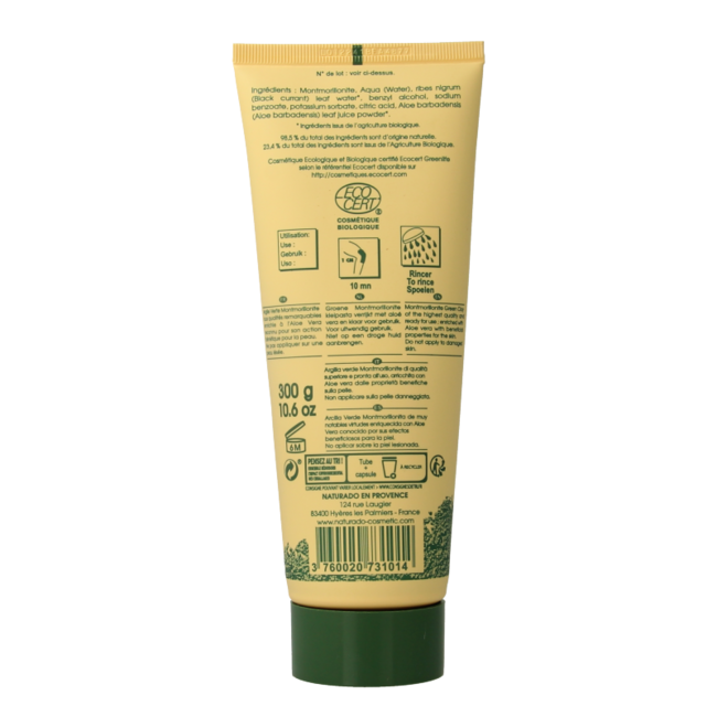 Green clay montmorillon tube 300 Gram