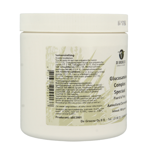 Groene Os Glucosamin-Komplex speziell für Pferd/Pony 500 Gramm