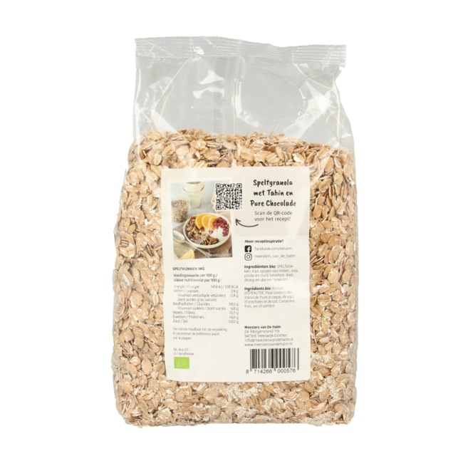Dinkelvollkornflocken Bio 1 Kilogramm