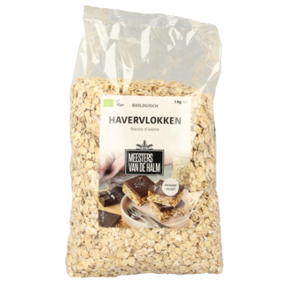 De Halm Copos de avena bio 1 Kilogramo